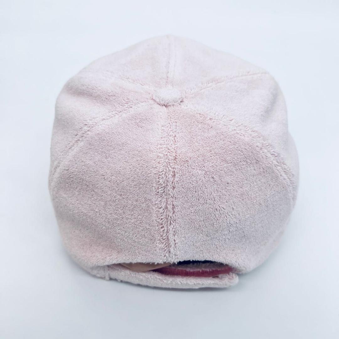 MIU MIU ミュウミュウ 起毛　5HC179 キャップ ピンク系 コットン