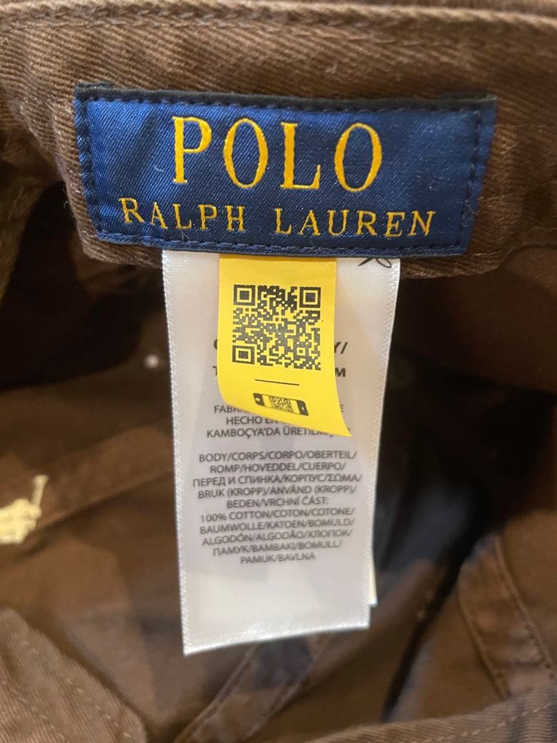 希少 ラルフローレン キャップ