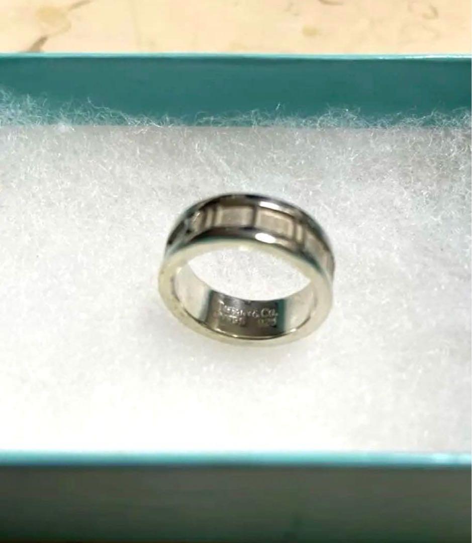 美品 Tiffany＆Co.ATLAS アトラス リング 7号 シルバーリング