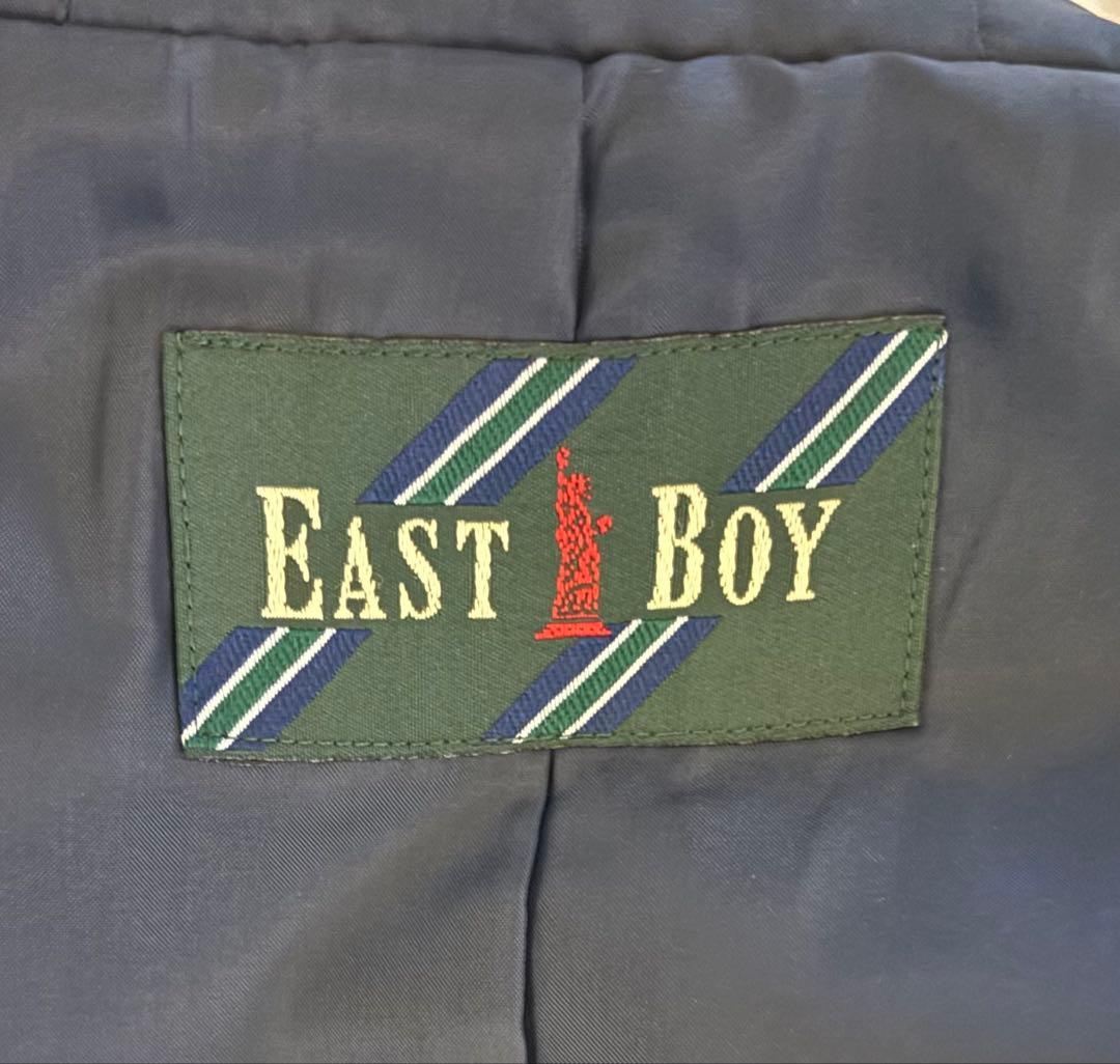 【極美品】East Boy ネイビー ダッフルコート（サイズ11）