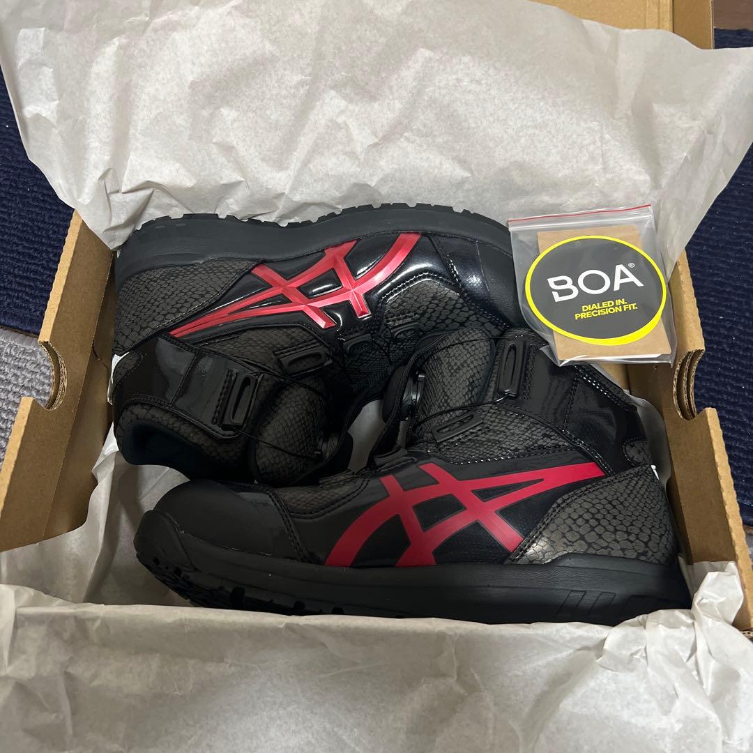 新品未使用　asics WINJOB CP304 BOA 限定　黒 24.5㎝