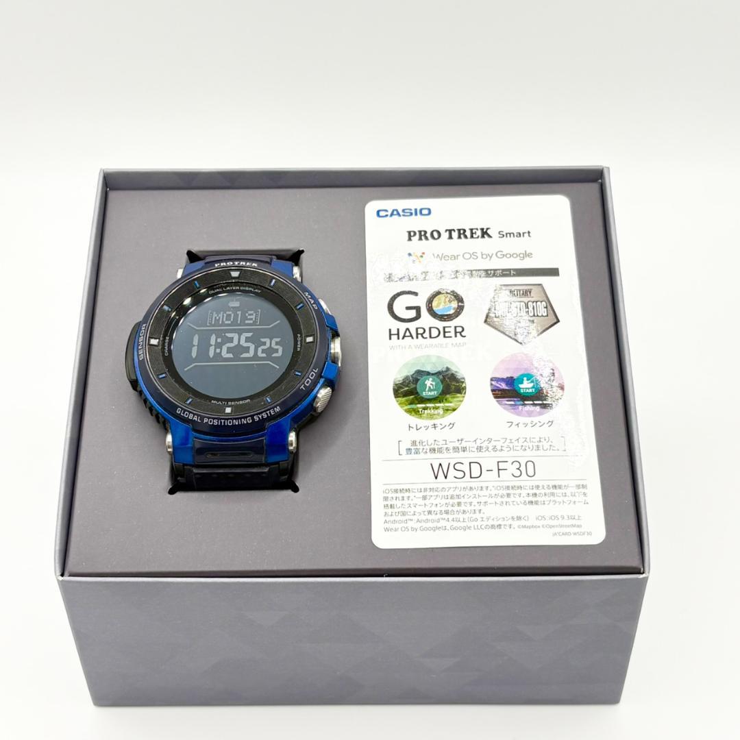 861●美品● CASIO カシオ PROTREK smart WSD-F30