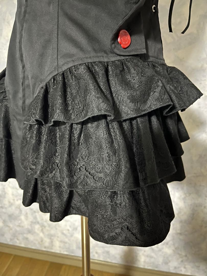 alice auaa アリスアウアア ビスチェ フリルミニワンピース