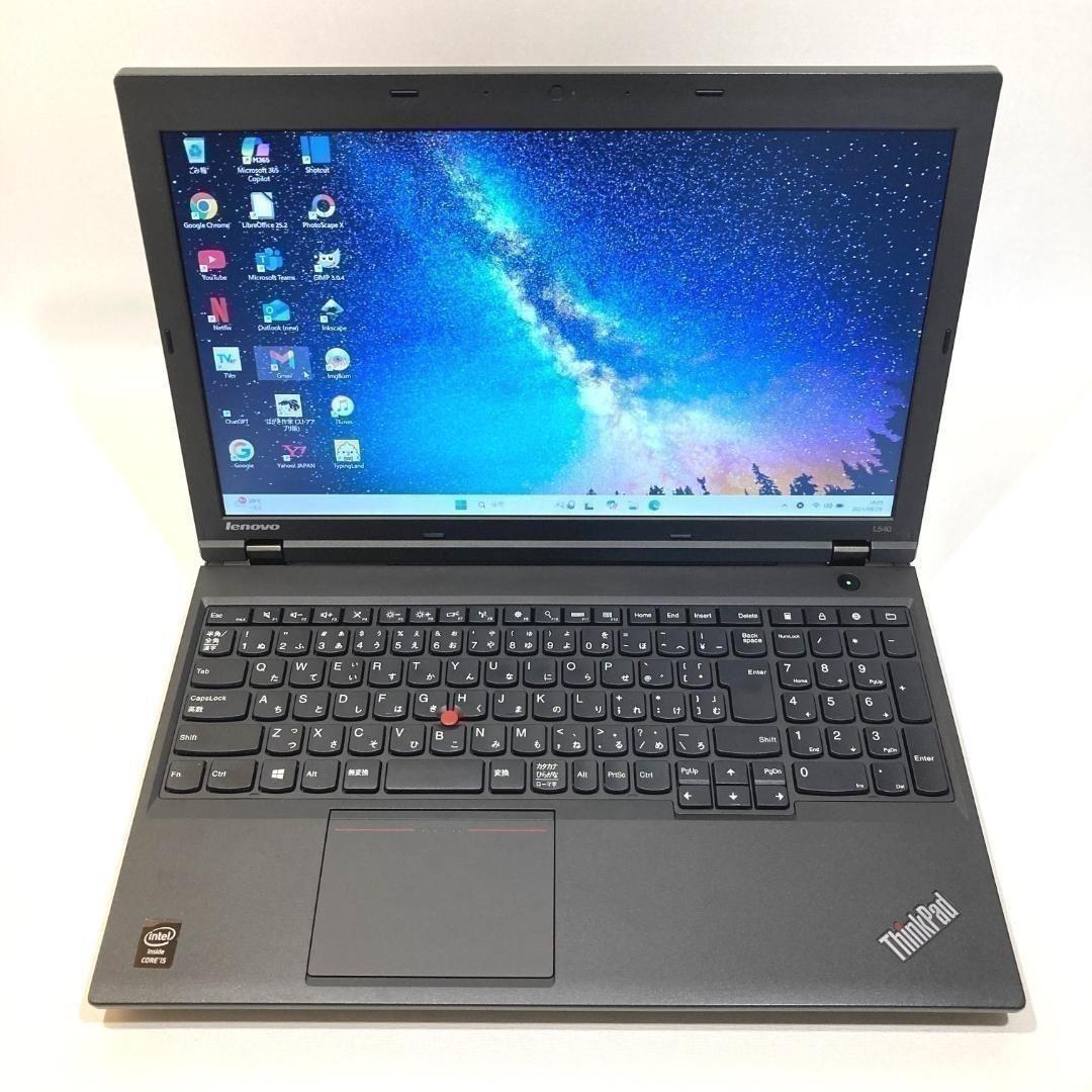 初心者向✨快速i5・超大容量・DVD◇黒◇すぐ使えるノートパソコン◇T261-3