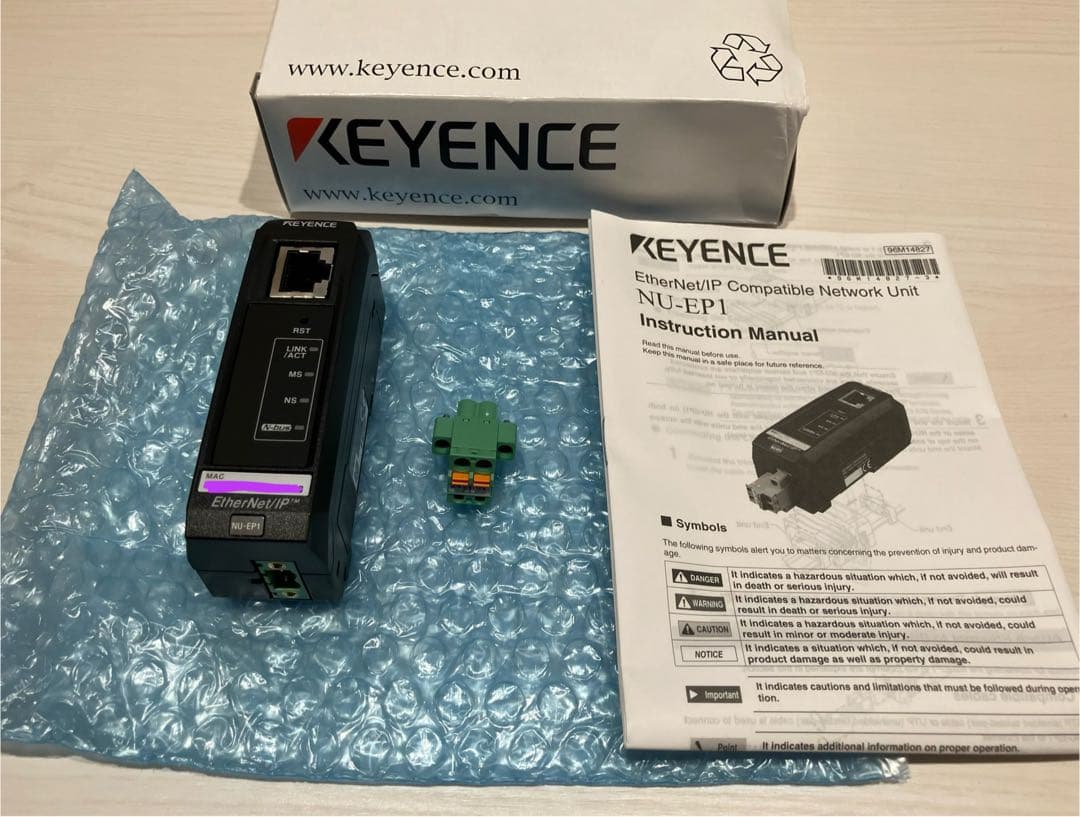 キーエンス NU-EP1 通信ユニット Ethernet 新品未使用