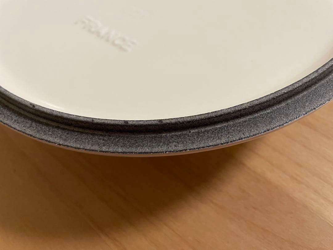 ル・クルーゼ　シグニチャーココットロンド　ホワイト22㎝