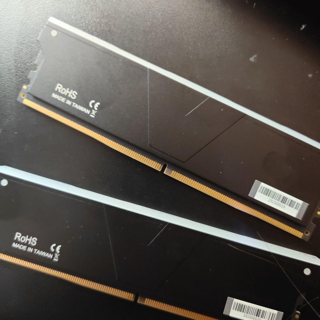 起動確認済DDR5 6200MHz 16GB×2 32GB メモリ箱無し
