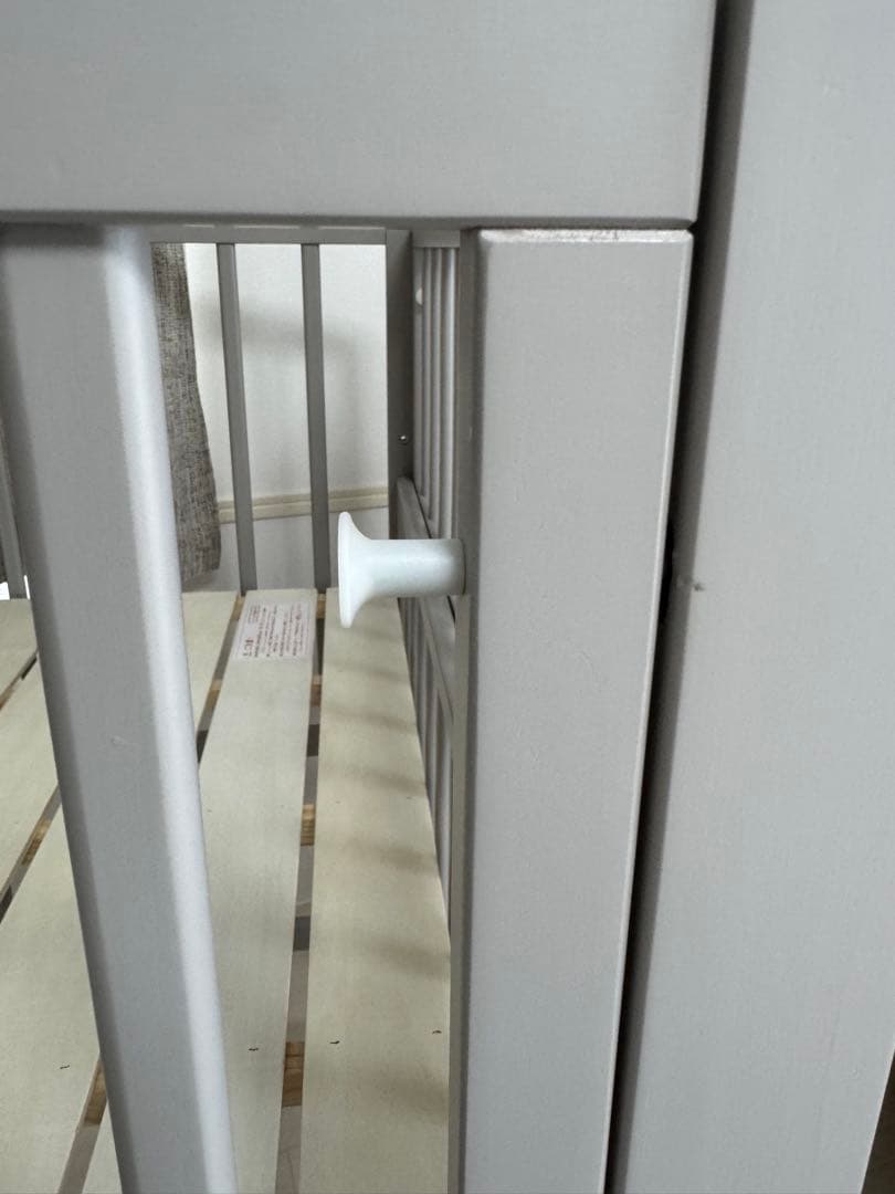 【美品】ベビーベッド 大和屋 ノモック ミニ Wオープンハイタイプ