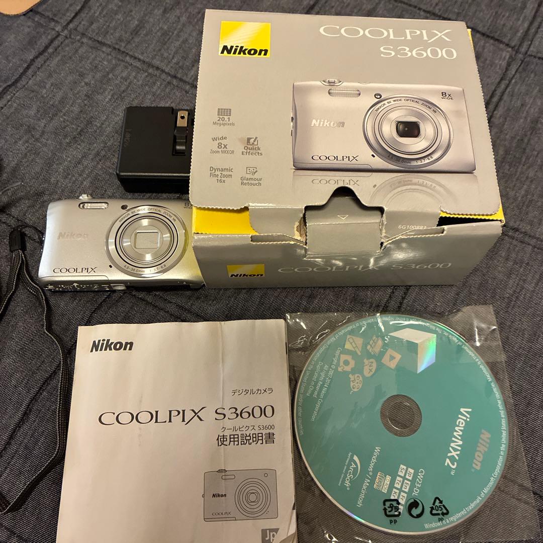 Nikon COOLPIX S3600 コンパクトデジタルカメラ