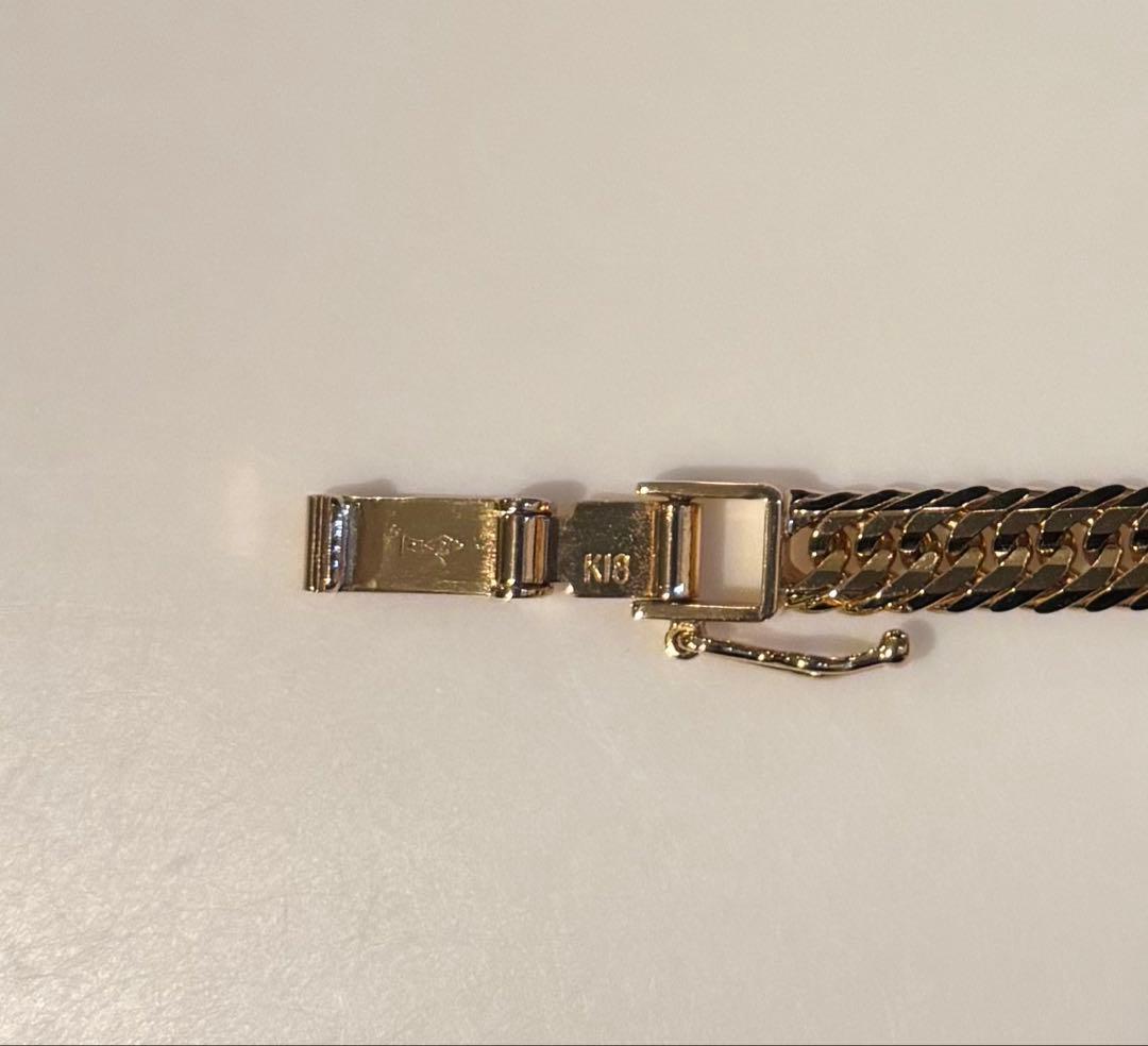 k18 18金　12面トリプル　12g 18cm