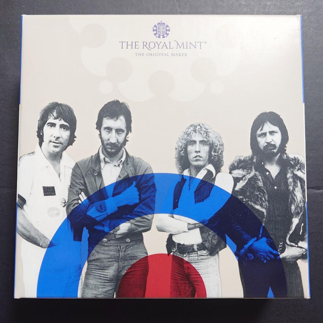 2021年 イギリス銀貨 2ポンド ザ・フー 1オンス銀貨 SV999 純銀