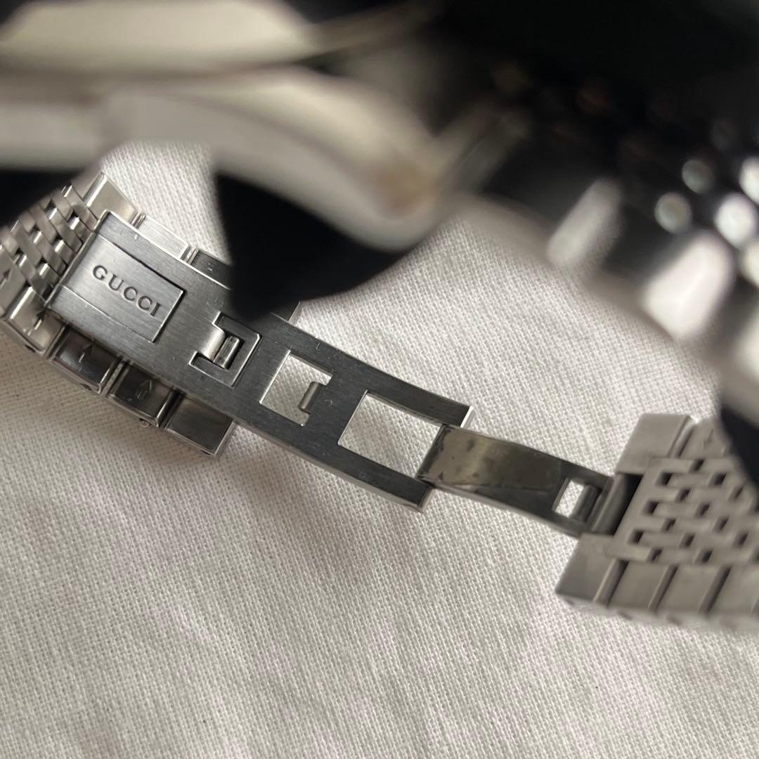 GUCCI 腕時計　Gタイムレス　シルバー　稼動品
