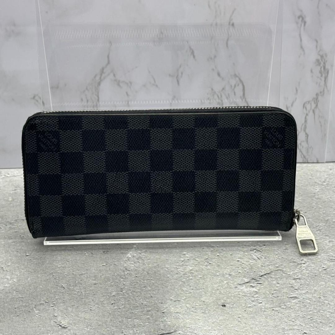 ルイヴィトン 長財布 ダミエグラフィット ジッピーウォレット ヴェルティカル