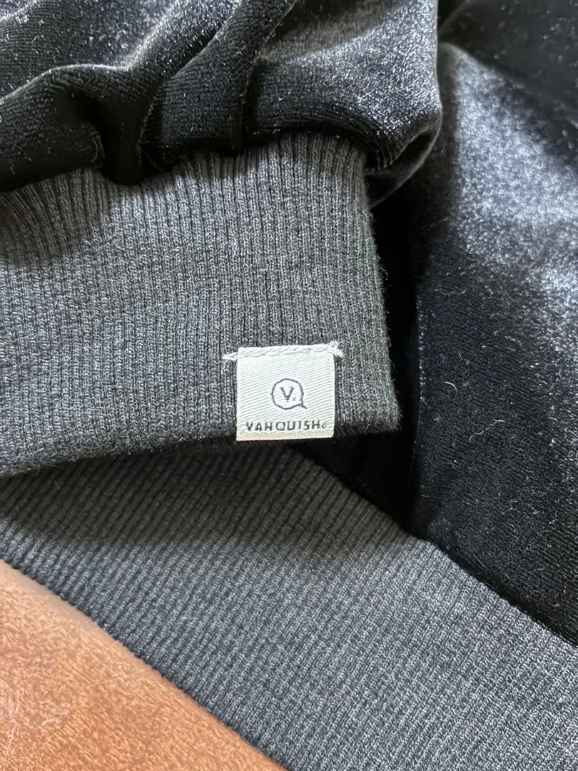 VANQUISHヴァンキッシュ別珍ジャケット刺繍スカジャン和柄ベロア渋谷花柄