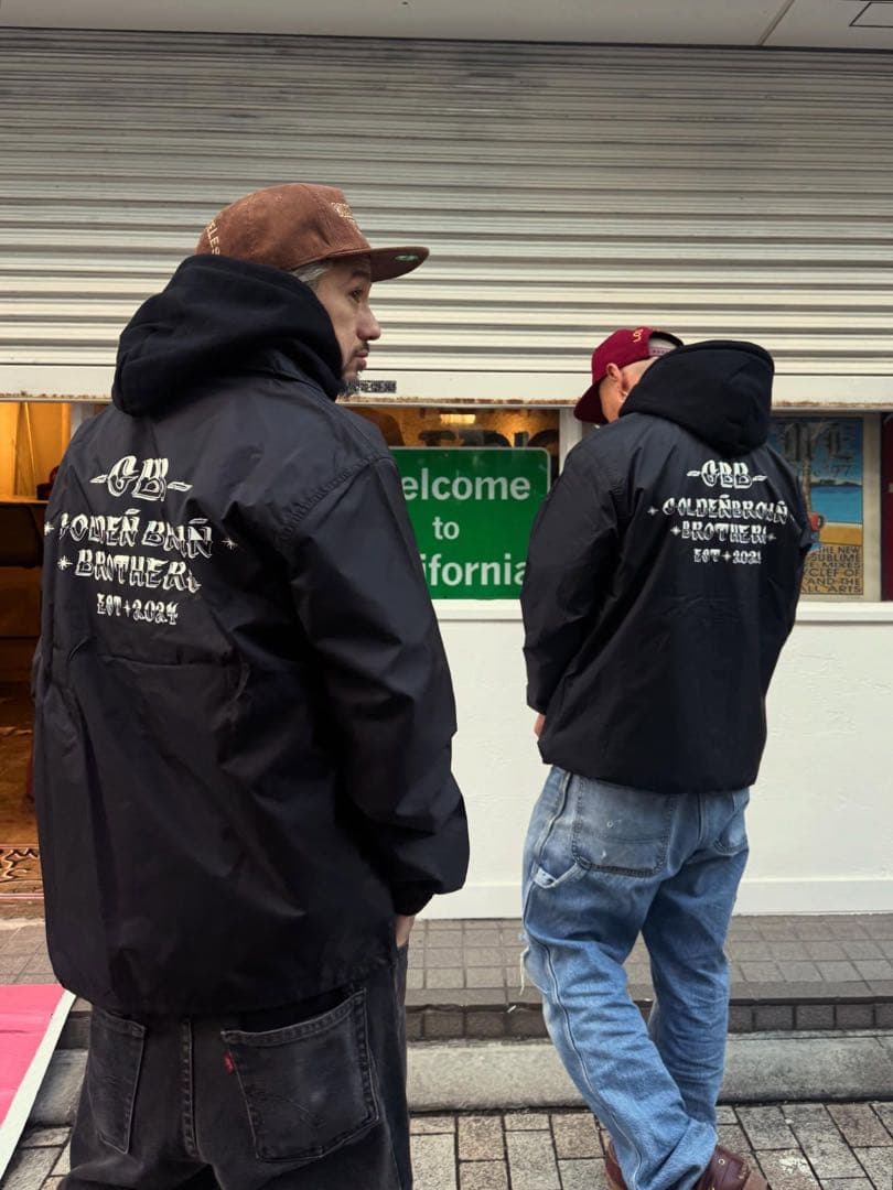 GOLDEN BROWN BROTHERS コーチジャケット　GBB