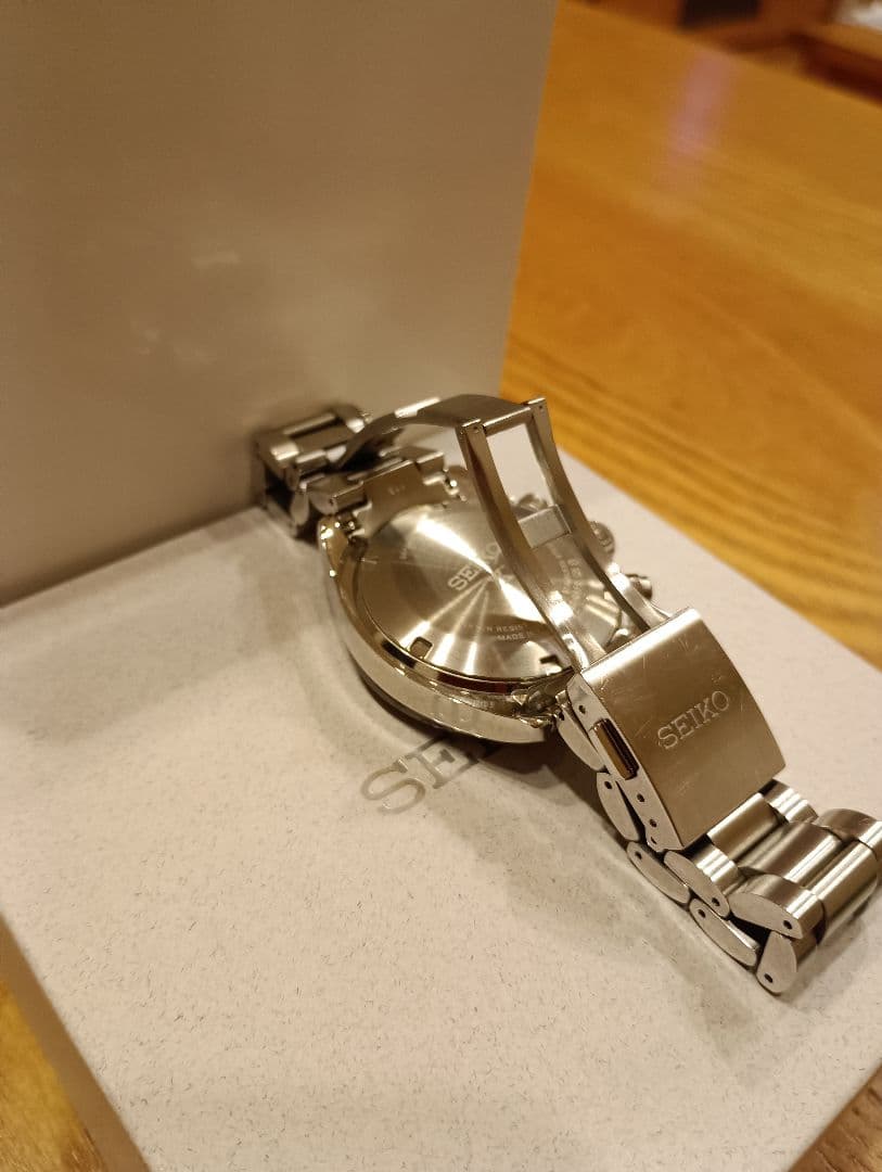 SEIKO クロノグラフ 時計 シルバー