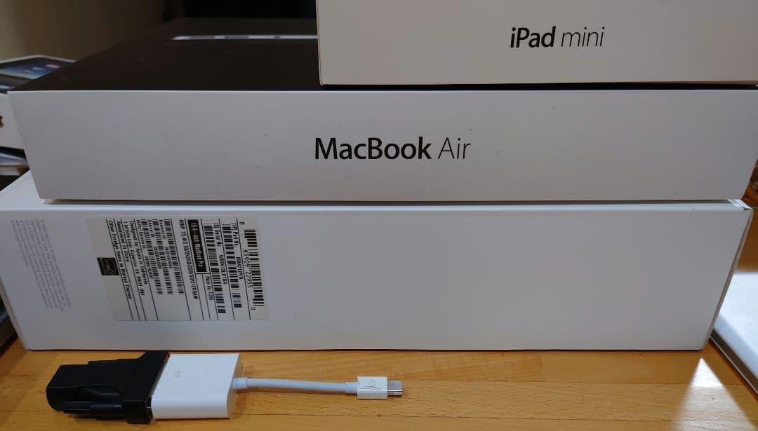 箱付3セットアップルMacbookpro,air,mini