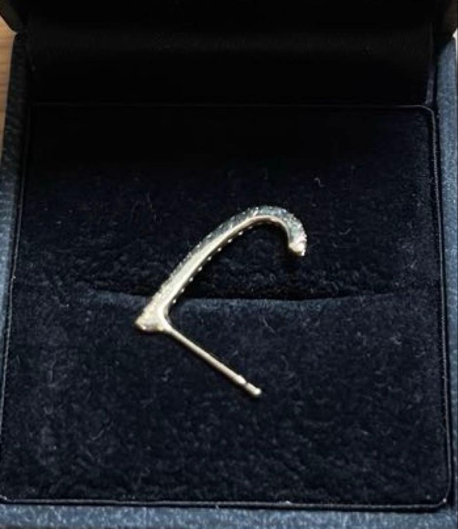 Hirotaka Gossamer ダイヤモンド インナーフック ピアスMサイズ