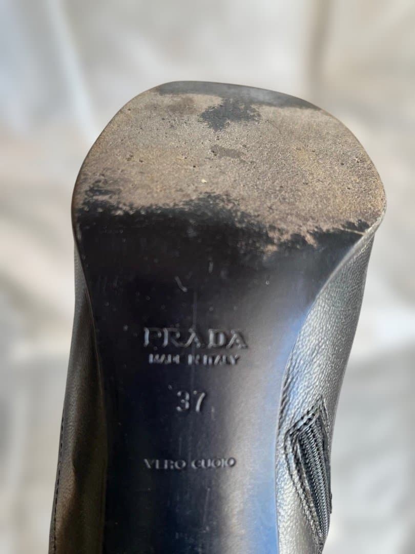 b*r様 PRADA ブラック ブーツ 37