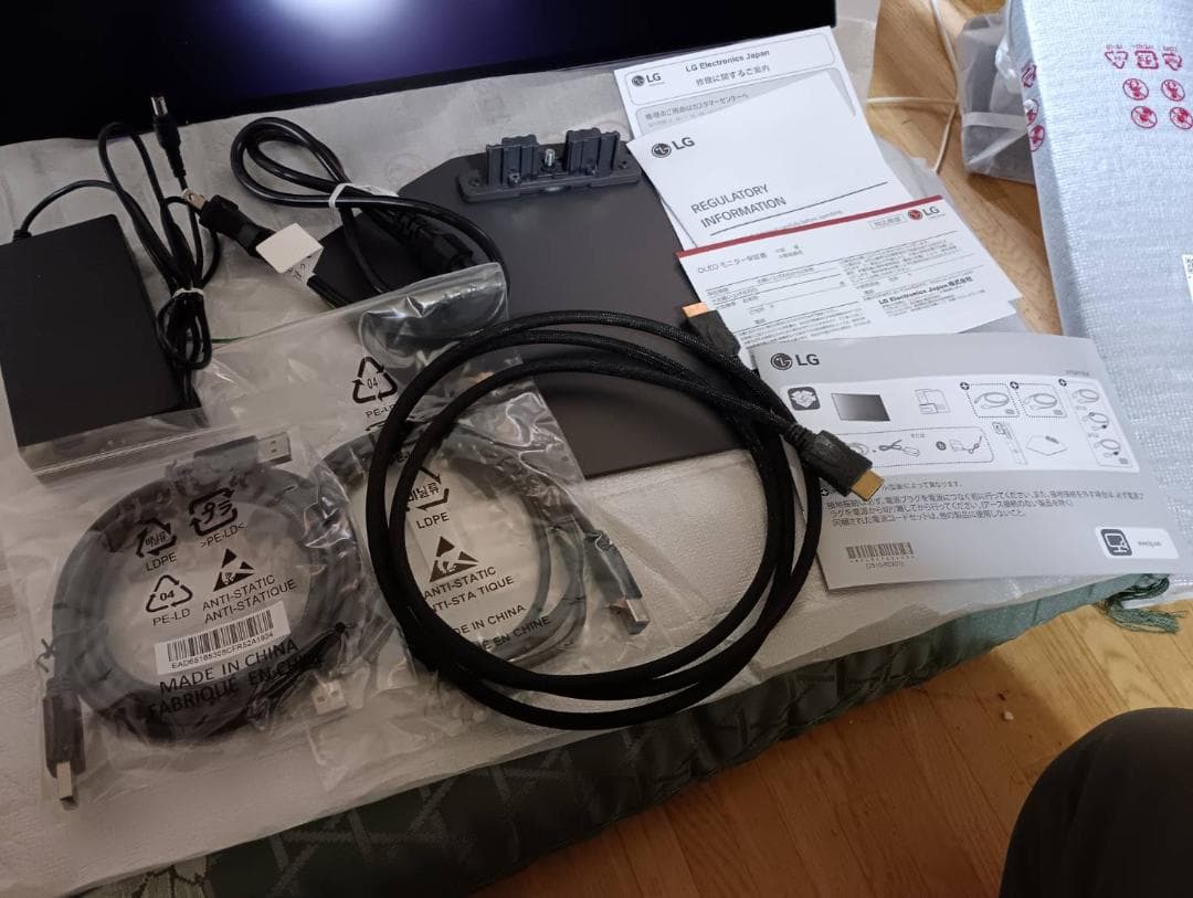 LG モニター 27GX700A-B 26.5インチ OLED WQHD