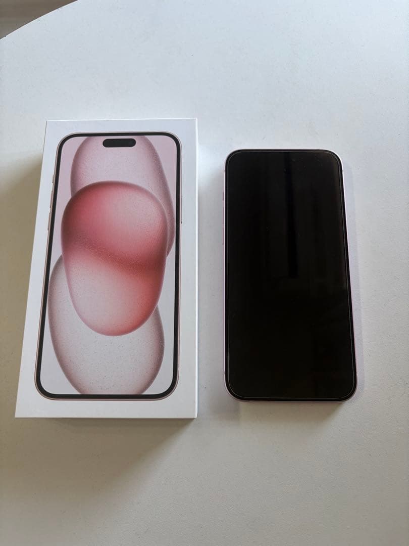 THO様傷なし　iPhone 15plus 128GBピンク 本体　SIMフリー