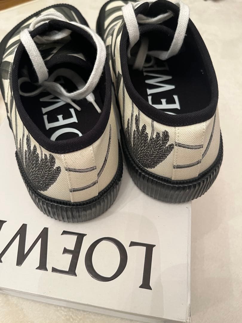 ロエベ　テラバルカ プリント レースアップ スニーカー