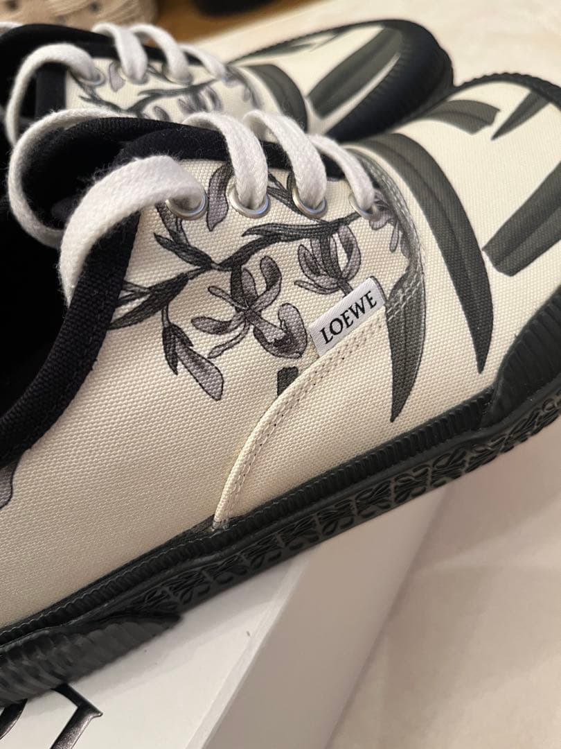 ロエベ　テラバルカ プリント レースアップ スニーカー