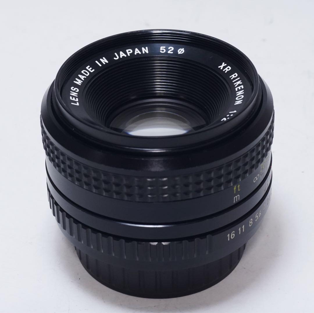 初期型 RICOH リコー XR RIKENON 50mm F2 富岡光学