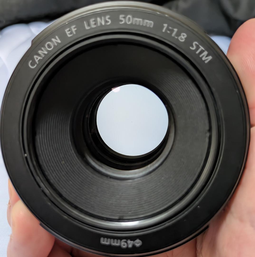 超美品 Canon EF 50mm f/1.8 STM レンズ