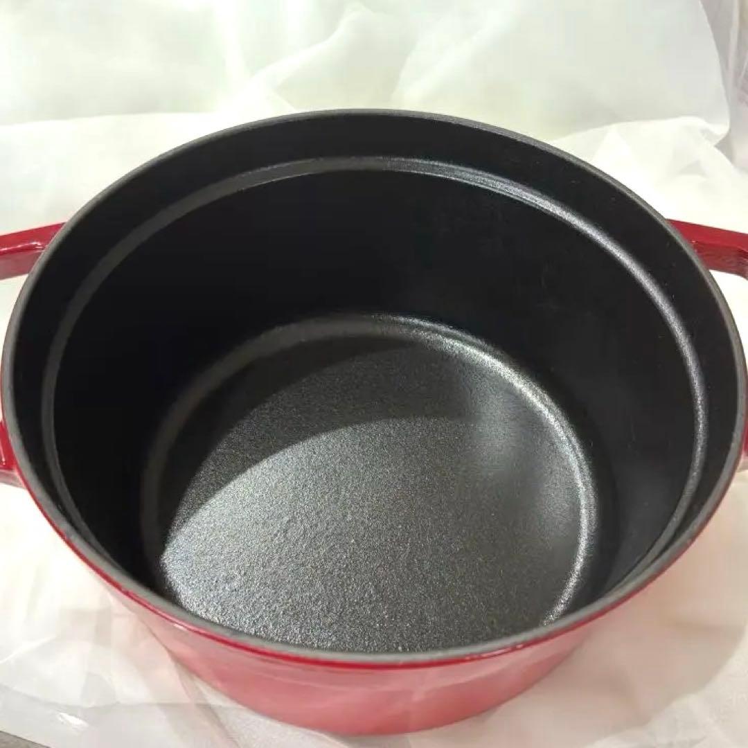 STAUB ストウブ ピコ・ココット ラウンド 20cm チェリー／レッド