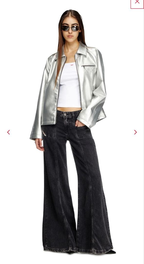 DIESEL FLARE JEANS D-AKII 068HN レングス30