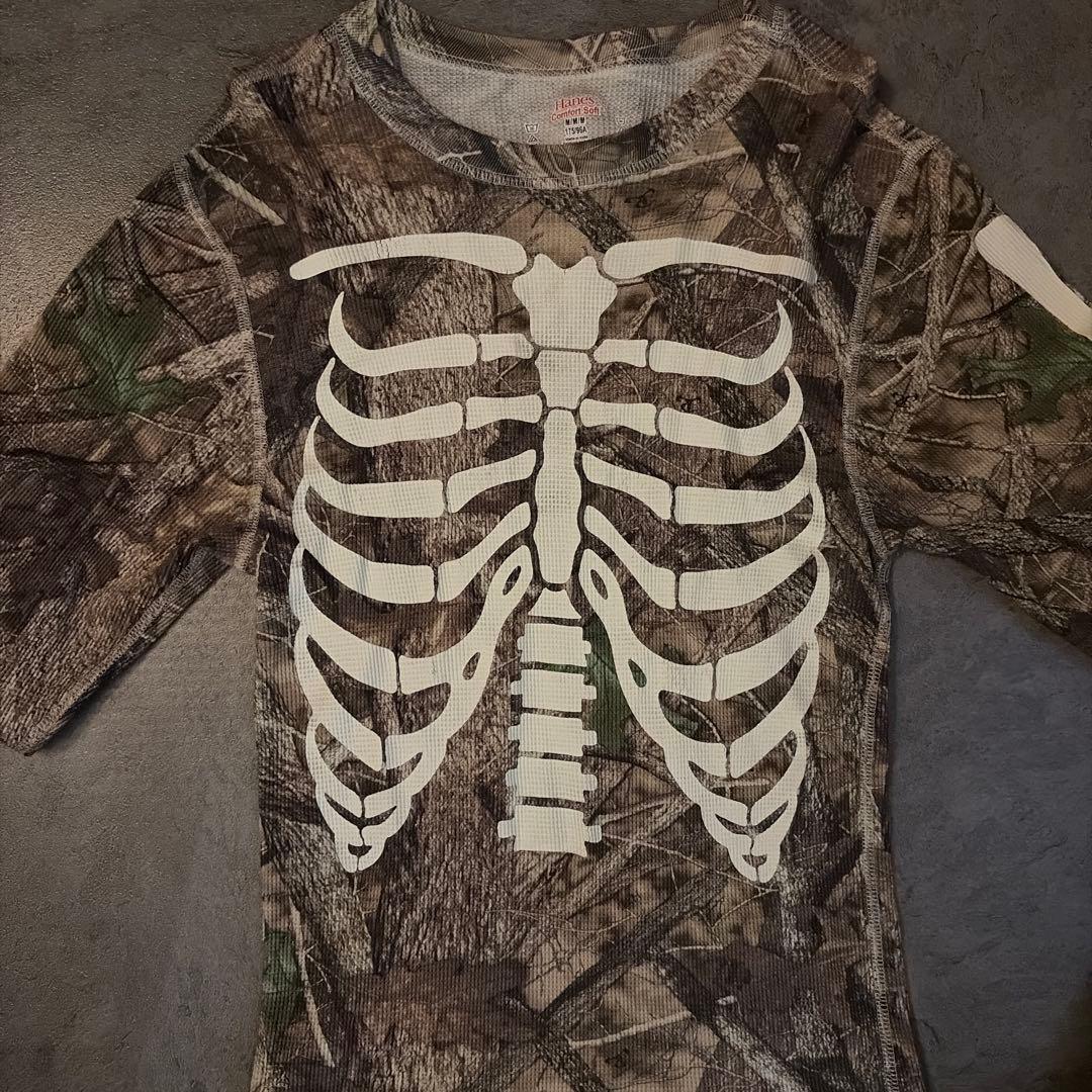 Supreme/シュプリーム 骨サーマル リアルツリー Hanes