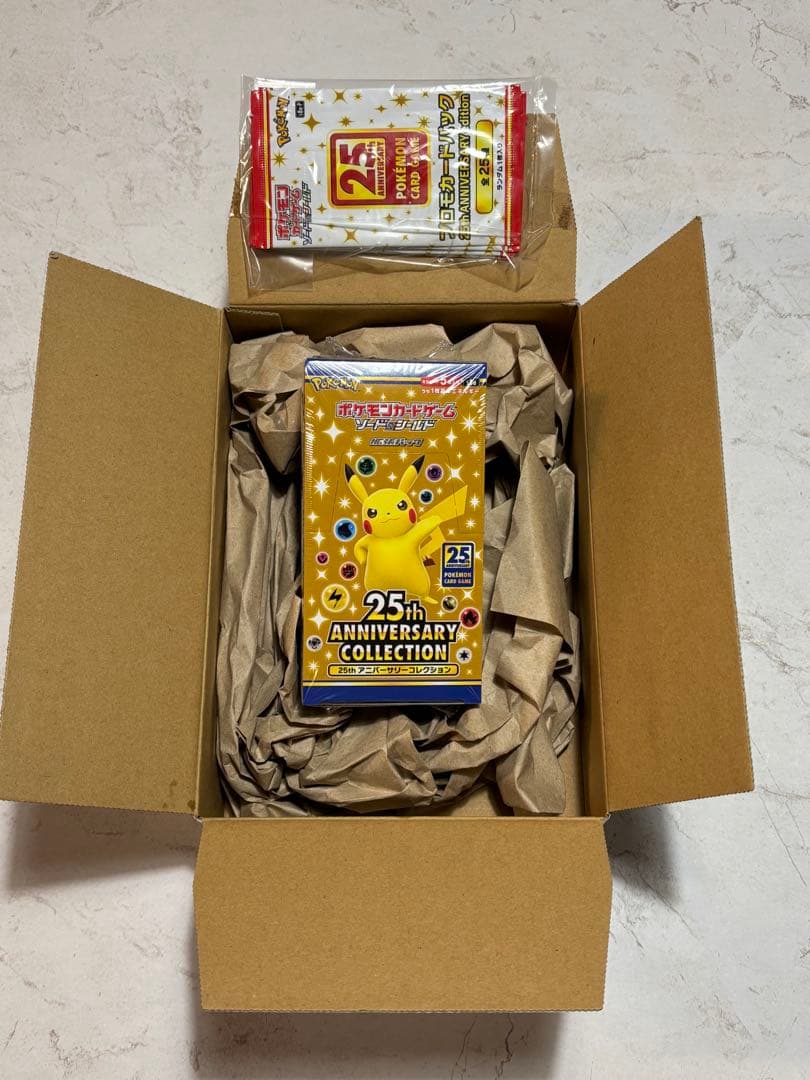 #加藤ポケカ25th Anniverシュリンク付