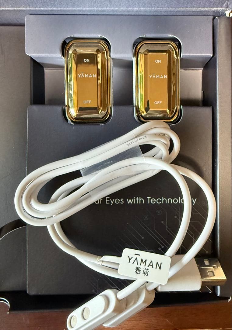 YAMANウェアラブル美顔器デザインリフト￼ 目元用シート未開封8セット