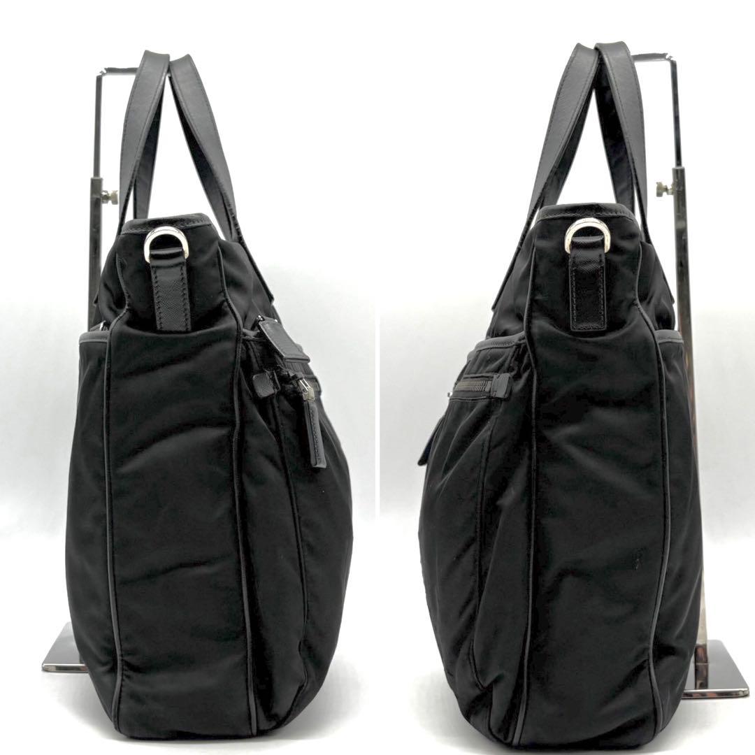 希少 現行 プラダ ビジネスバッグ 2way サフィアーノレザー VA0860