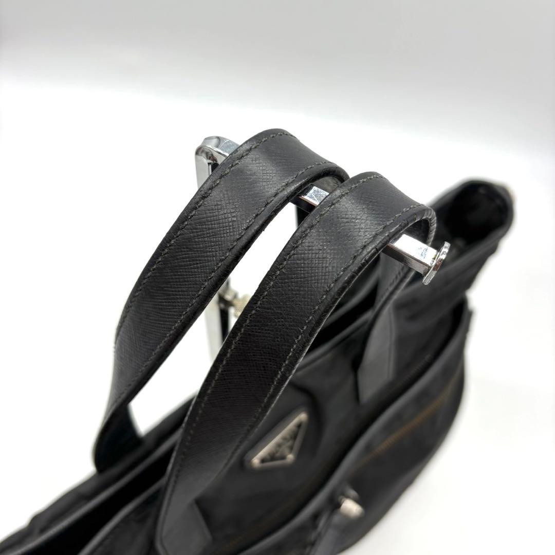 希少 現行 プラダ ビジネスバッグ 2way サフィアーノレザー VA0860