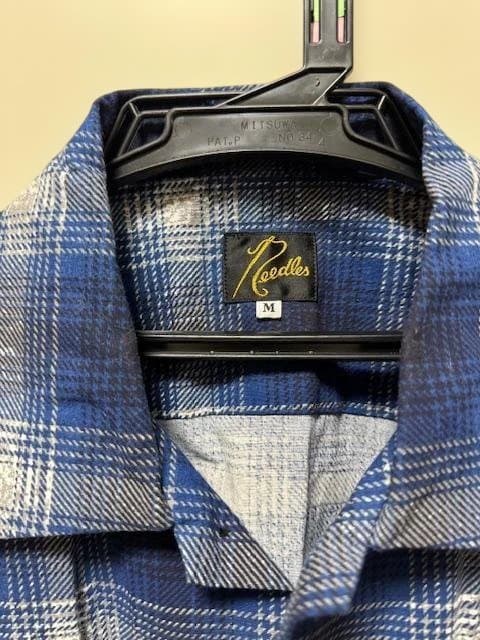 Needles - オンブレフランネルシャツ Mサイズ