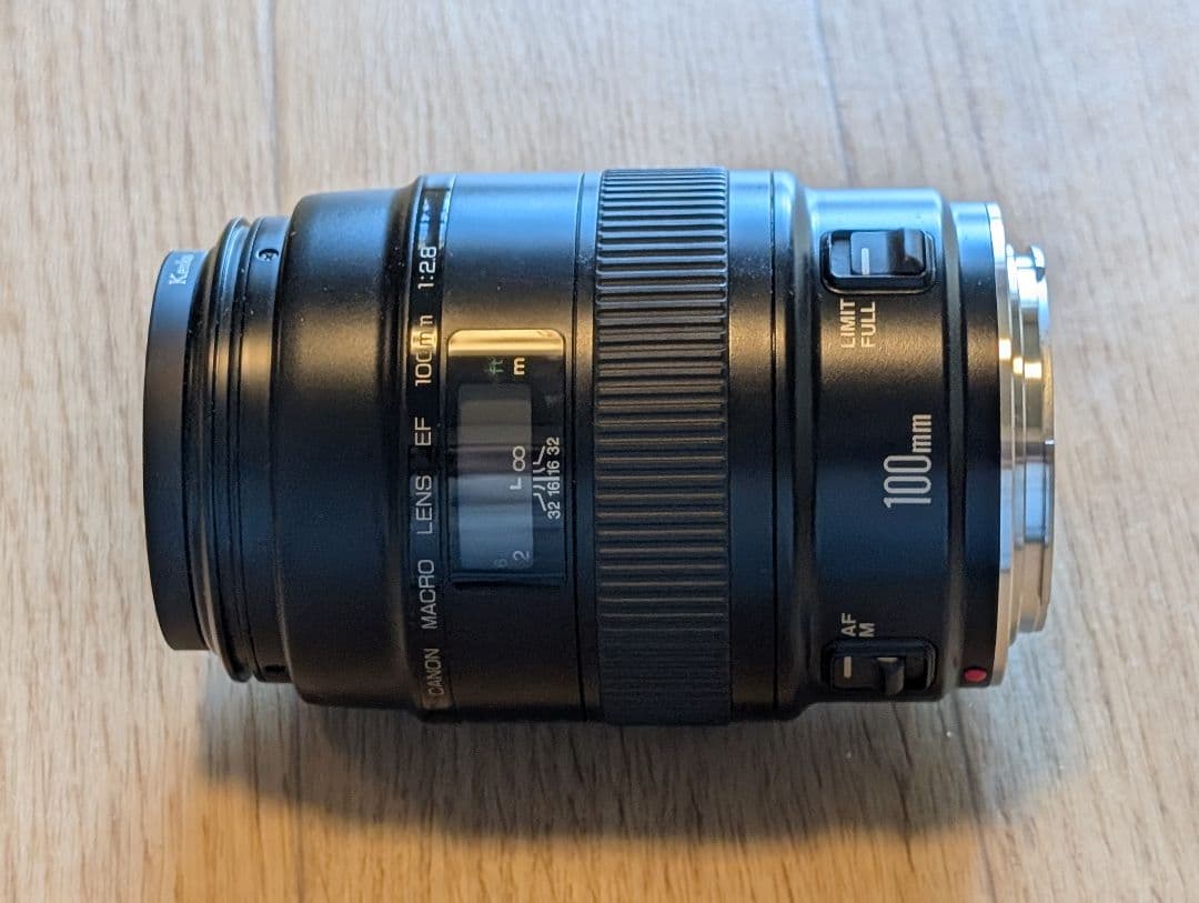 レンズ(単焦点) Canon EF 100mm f/2.8L Macro IS USM