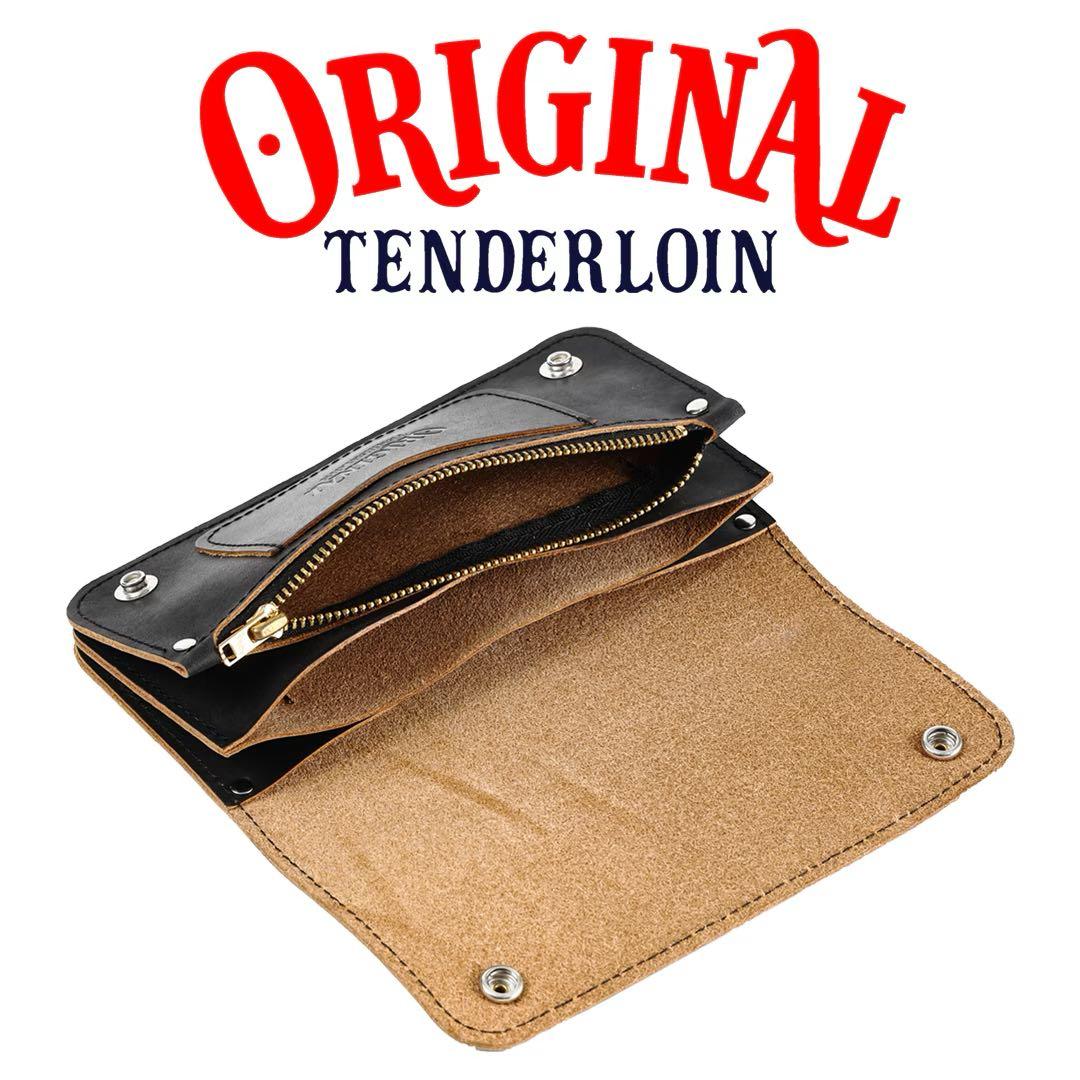 小物 TENDERLOIN TRUCKER WALLET LONG BLACK