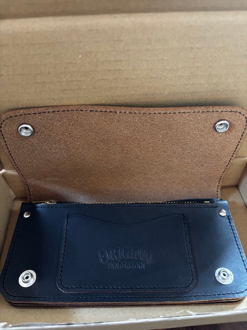 小物 TENDERLOIN TRUCKER WALLET LONG BLACK