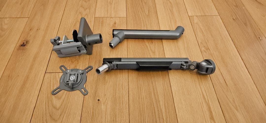 【2本セット】快適ワーク DA112 モニターアーム 高剛性ガス圧式 ※一部欠品