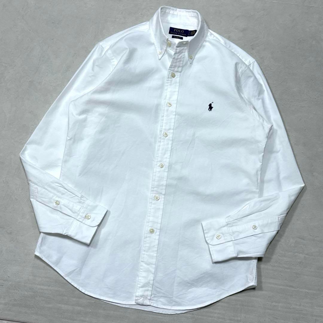美品 定番 25SS ポロラルフローレン オックスフォード ボタンダウンシャツ