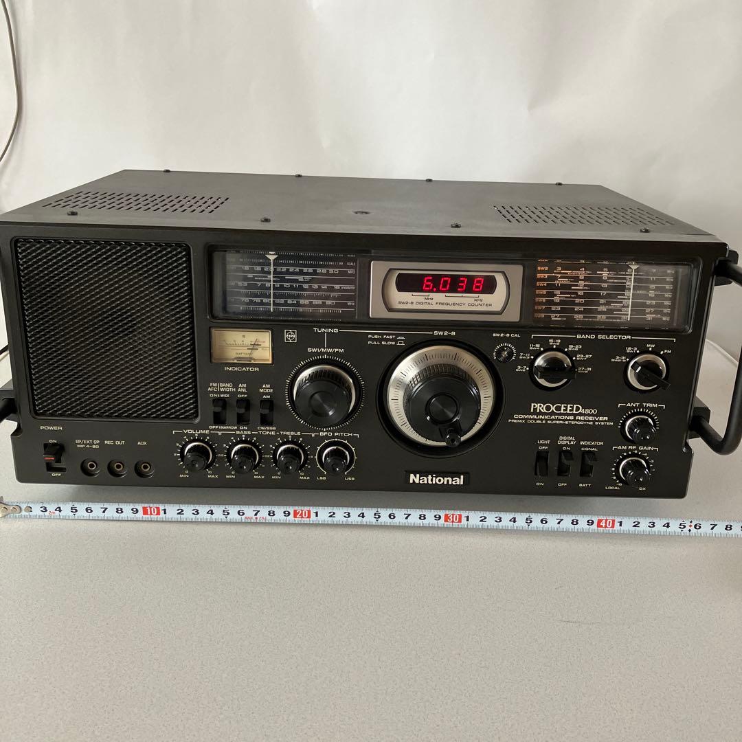 ナショナルラジオ　プロシード４８００　　　　完動品