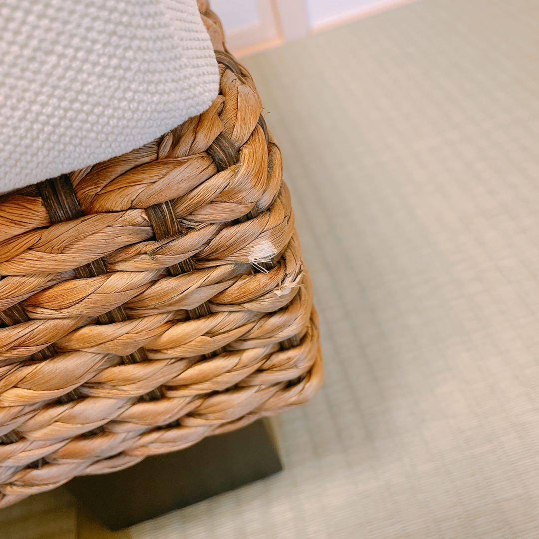 a-flat ケイ・ローソファ オットマンv02（ヒヤシンス）