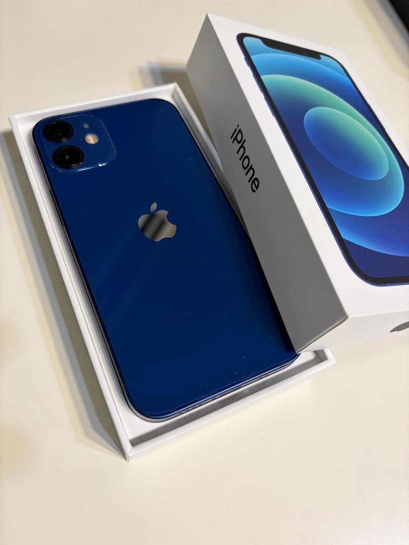 iPhone 12mini ブルー 64GB simフリー