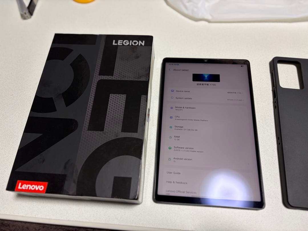 legion y700 gen4 12G/256G とG9コントローラー