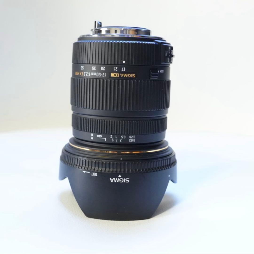 SIGMA 17-50mm F2.8 EX DC HSM レンズ Kマウント