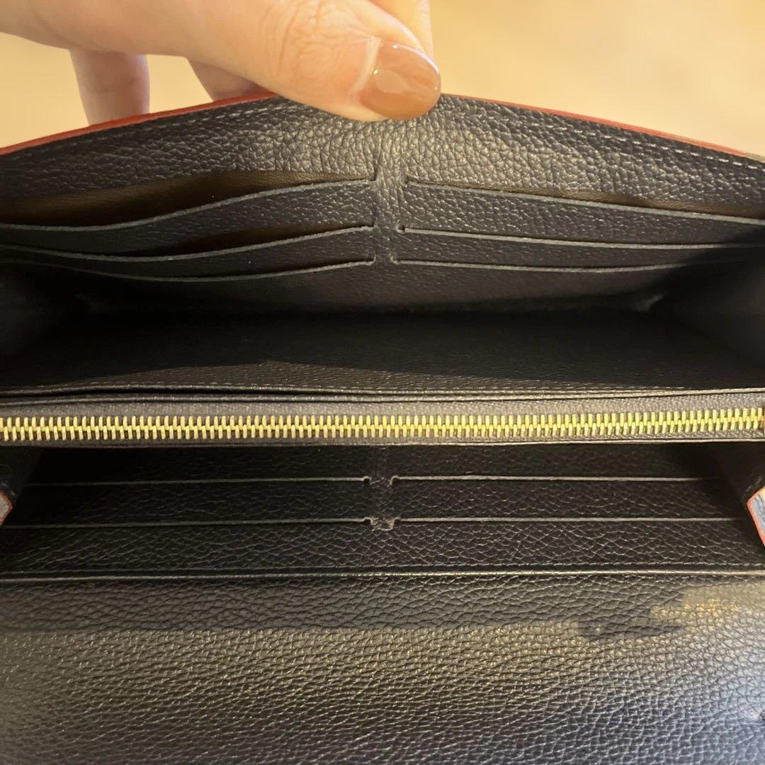 LOUIS VUITTON ネイビー長財布