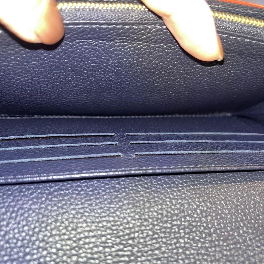 LOUIS VUITTON ネイビー長財布