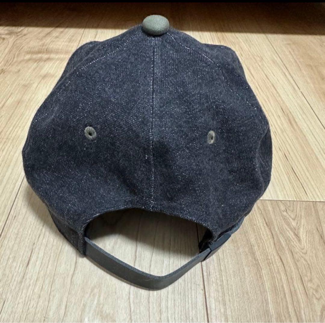 wtaps デニムキャップ　ブラック